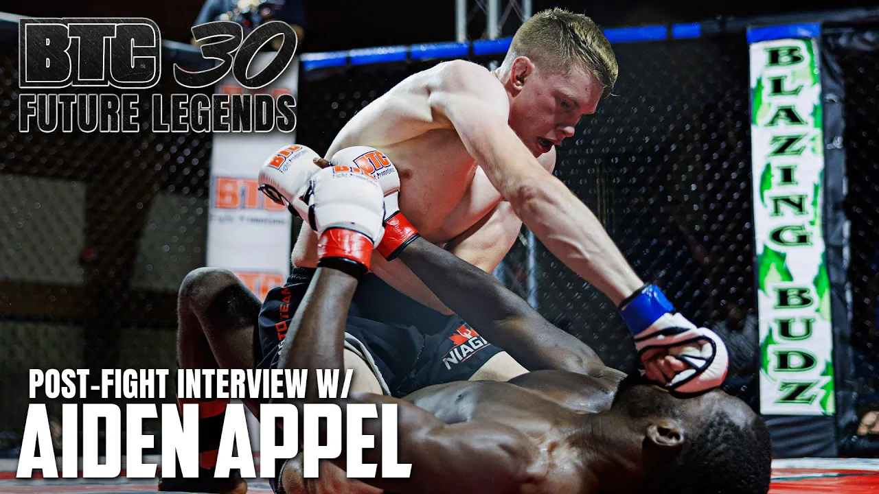 BTC 30 Post-Fight Interview #8: Aiden Appel