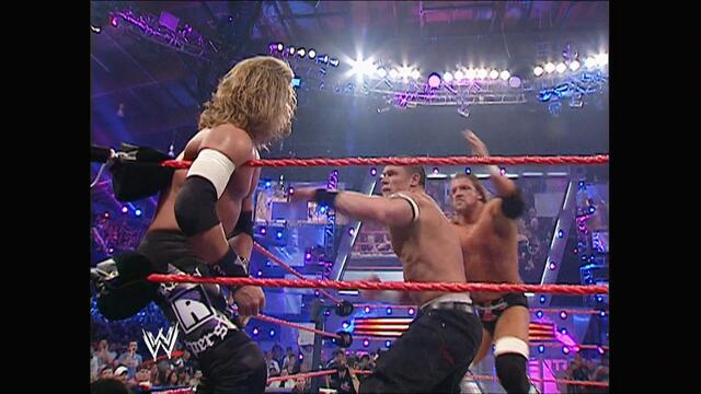 John Cena vs. Triple H & Edge: Raw, April 3, 2006