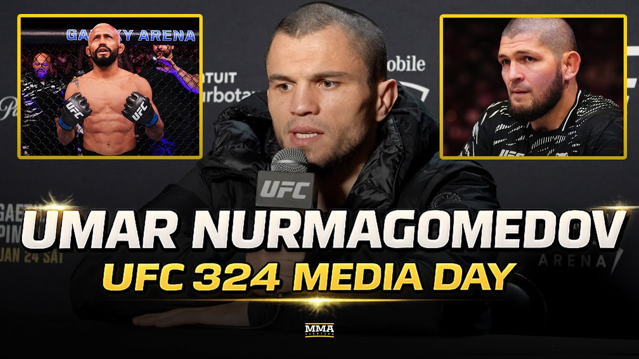 Umar Nurmagomedov Talks Khabib Nurmagomedov's Influence, Petr Yan, Merab Dvalishvili, More | UFC 324