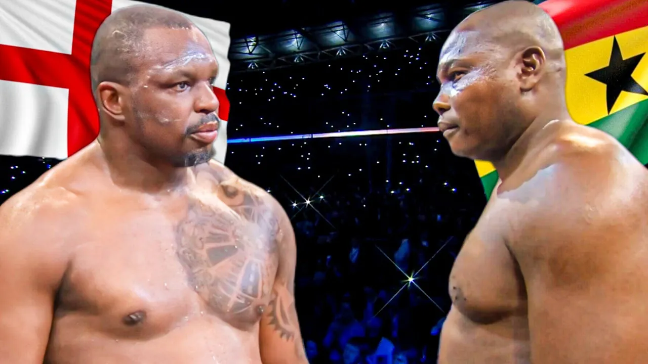 Dillian Whyte (England) vs Ebenezer Tetteh (Ghana), RTD | Boxing Fight Highlights HD background