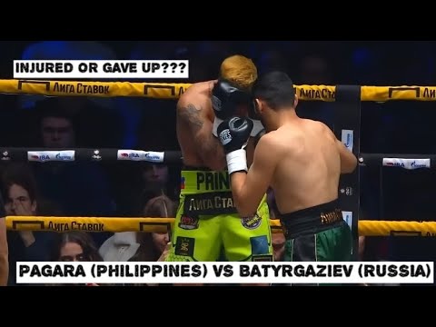*TKO* ALBERT PAGARA (PHILIPPINES) VS ALBERT BATYRGAZIEV (RUSSIA) BOXING KNOCKOUT!