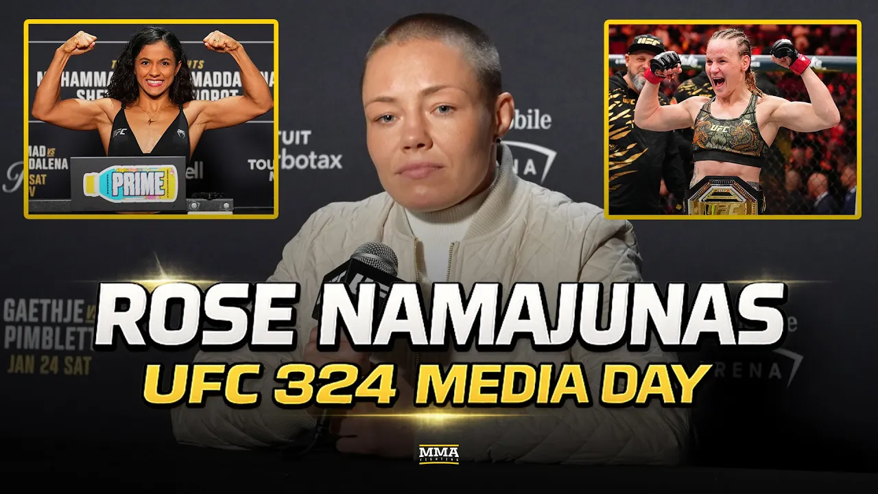 Rose Namajunas: Title Fight NEXT vs. Valentina Shevchenko With UFC 324 Win | MMA Fighting
