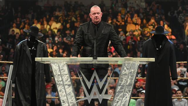 The Undertaker receives incredible ovation from WWE Universe: WWE Hall of Fame 2022 backdrop