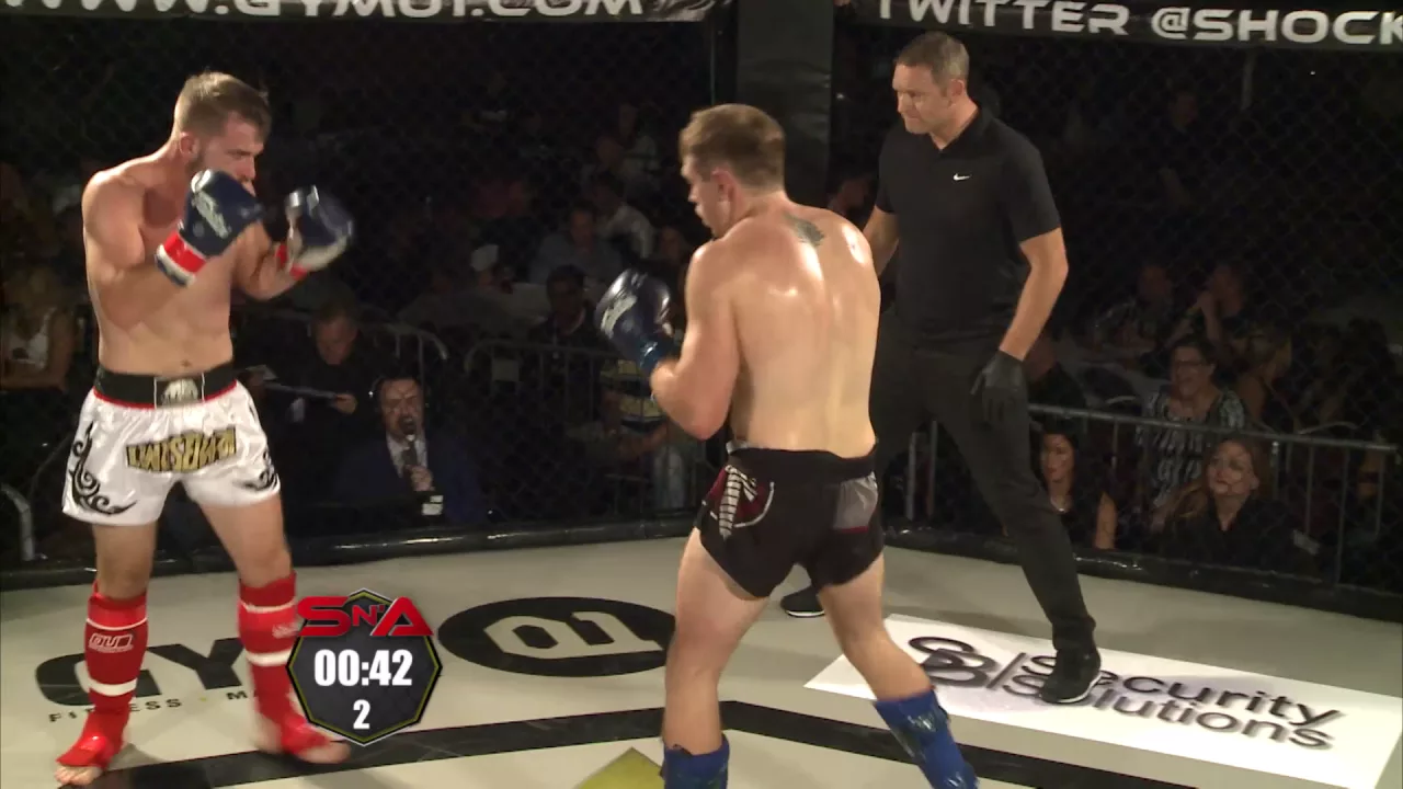 Dan Pardoe Vs Jack Farren Semi Pro K1 Shock N Awe 23 backdrop