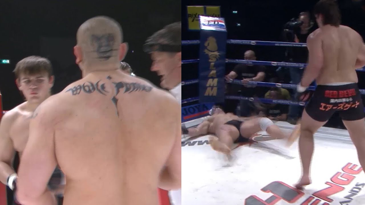 19-year-old FEDOR'S STUDENT knocked out a BIG BULL! Sidelnikov punished his opponent for disrespect!