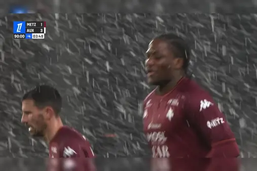 [Goal] Pull one back! Nathan Mbala curls a shot into the net to level the score