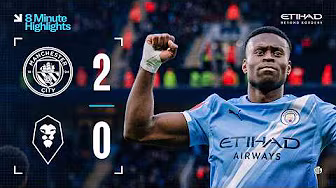 Extended Highlights | Man City 2-0 Salford City | Marc Guéhi scores first City in FA Cup victory!
