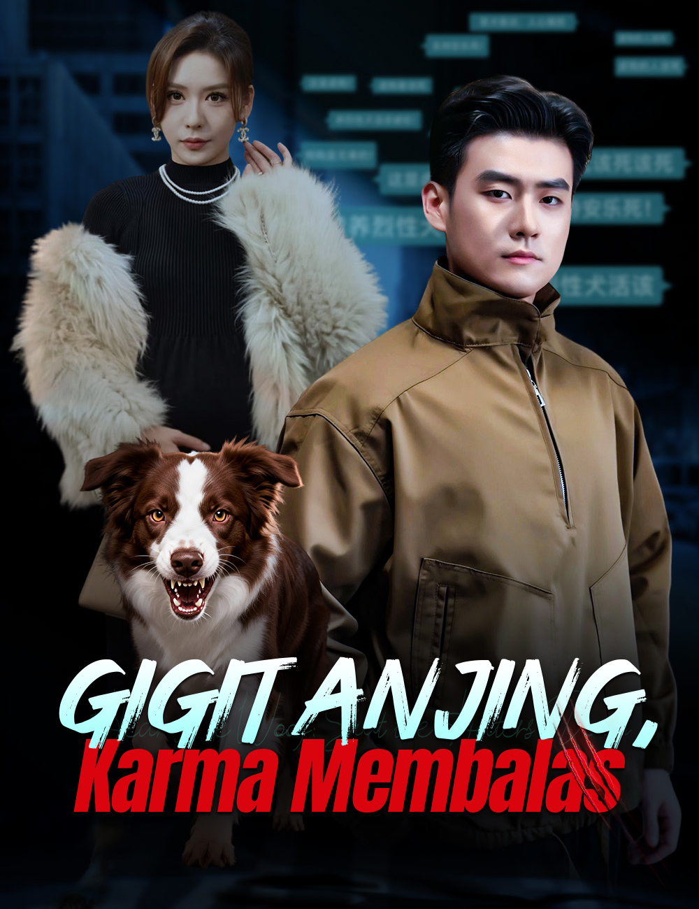 Gigit Anjing, Karma Membalas poster