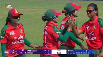 Lata Mondal with another blinder! | DP World Women's Asia Cup Rising Stars 2026