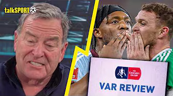 "SHAMEFUL!" Jeff Stelling BLASTS Referees over VAR ABSENCE in Aston Villa vs Newcastle!