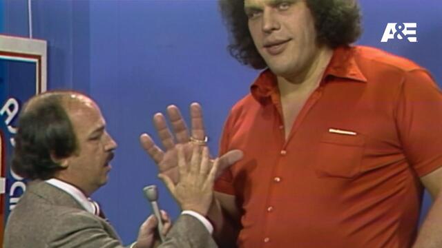 Hulk Hogan was in awe the first time he met Andre the Giant: A&E WWE Rivals Hulk Hogan vs. Andre the Giant