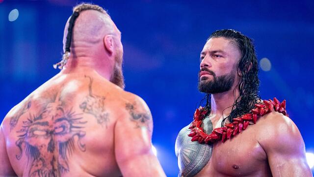 Roman Reigns vs. Brock Lesnar – Road to SummerSlam 2022: WWE Playlist background