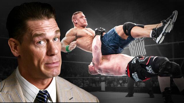 John Cena breaks down legendary matches backdrop