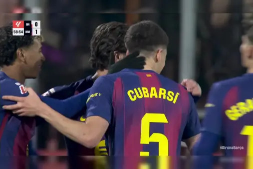 [Goal] Absolute corner! Kubasi's header in the box breaks the deadlock