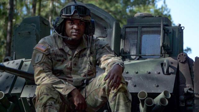 U.S. Army Bradley Fighting Vehicle Commander Steven Green: WWE Tribute to the Troops, Dec. 17, 2022 background