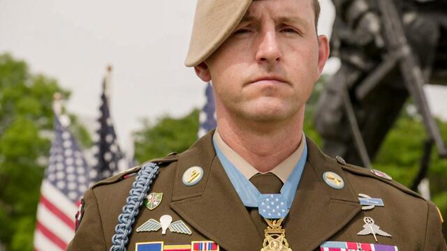 Sgt. Major Thomas “Patrick” Payne receives the National Medal of Honor