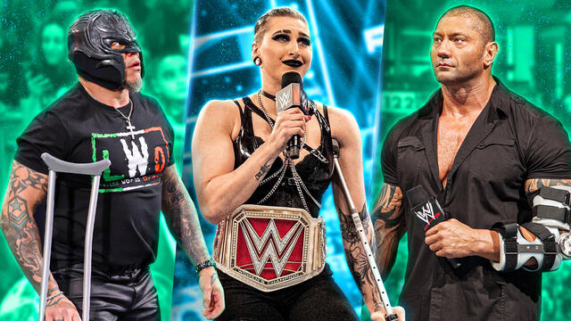 WWE Superstars FAKING injuries?!: WWE Playlist backdrop