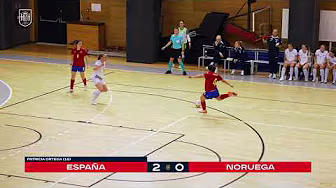 RESUMEN | Fútbol Sala Femenino | España 5-0 Noruega | 🔴 SEFUTBOL
