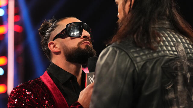Seth Rollins to Drew McIntyre: “I'm worried about you the least”: Raw highlights, March 11, 2024 background