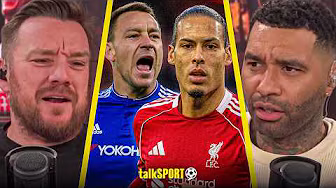 "ARE YOU JOKING?" Jamie O'Hara & Jermaine Pennant CLASH over Van Dijk being BETTER than John Terry!