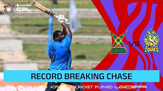 CRAZY RECORD-BREAKING Run Chase in Franchise Cricket! 😱