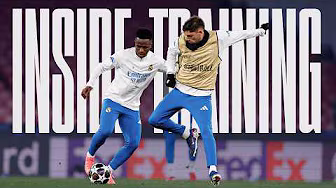 Real Madrid trains in Lisbon! | CHAMPIONS LEAGUE