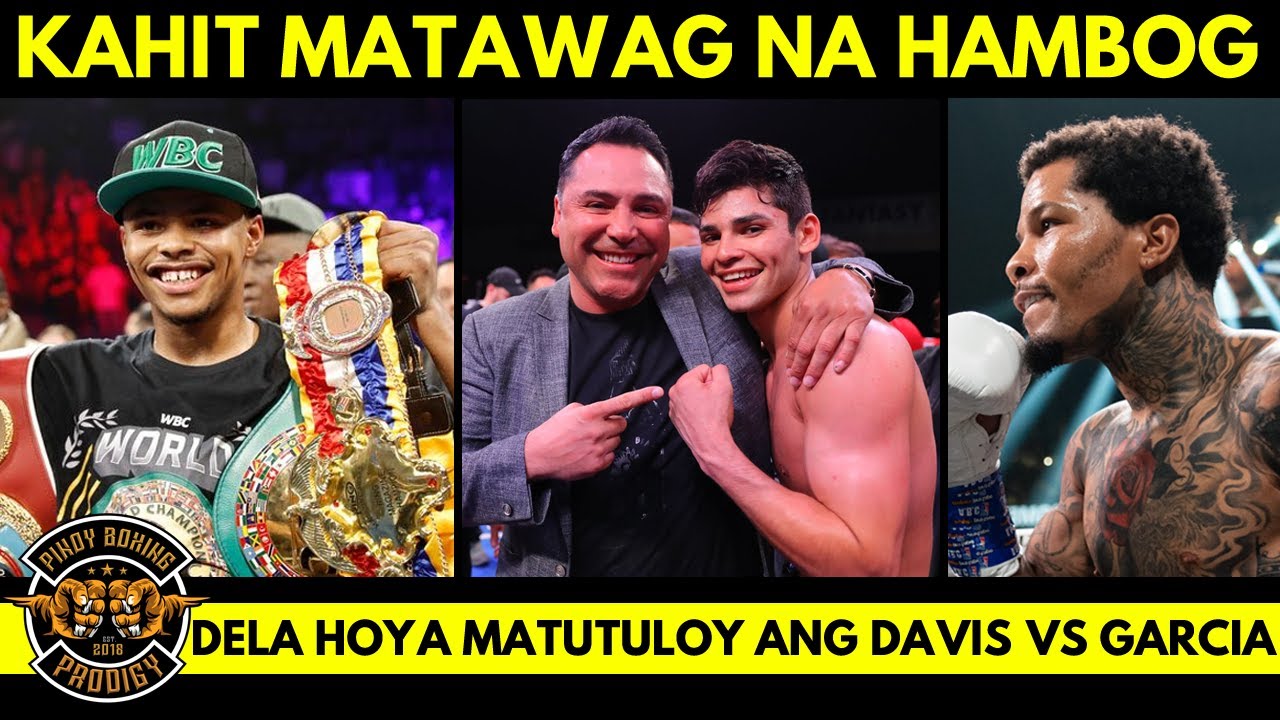 Shakur walang pakialam kahit tawaging HAMBOG | Dela Hoya kumpyansa kaya matuloy ang Garcia vs Davis