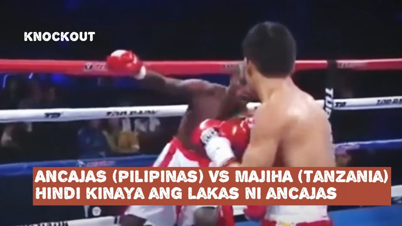 ANCAJAS (PILIPINAS) VS MAJIHA (TANZANIA) HINDI KINAYA NG KALABAN ANG LAKAS NI ANCAJAS,TAOB AGAD!