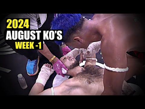 MMA & Boxing Knockouts I August 2024 Week 1