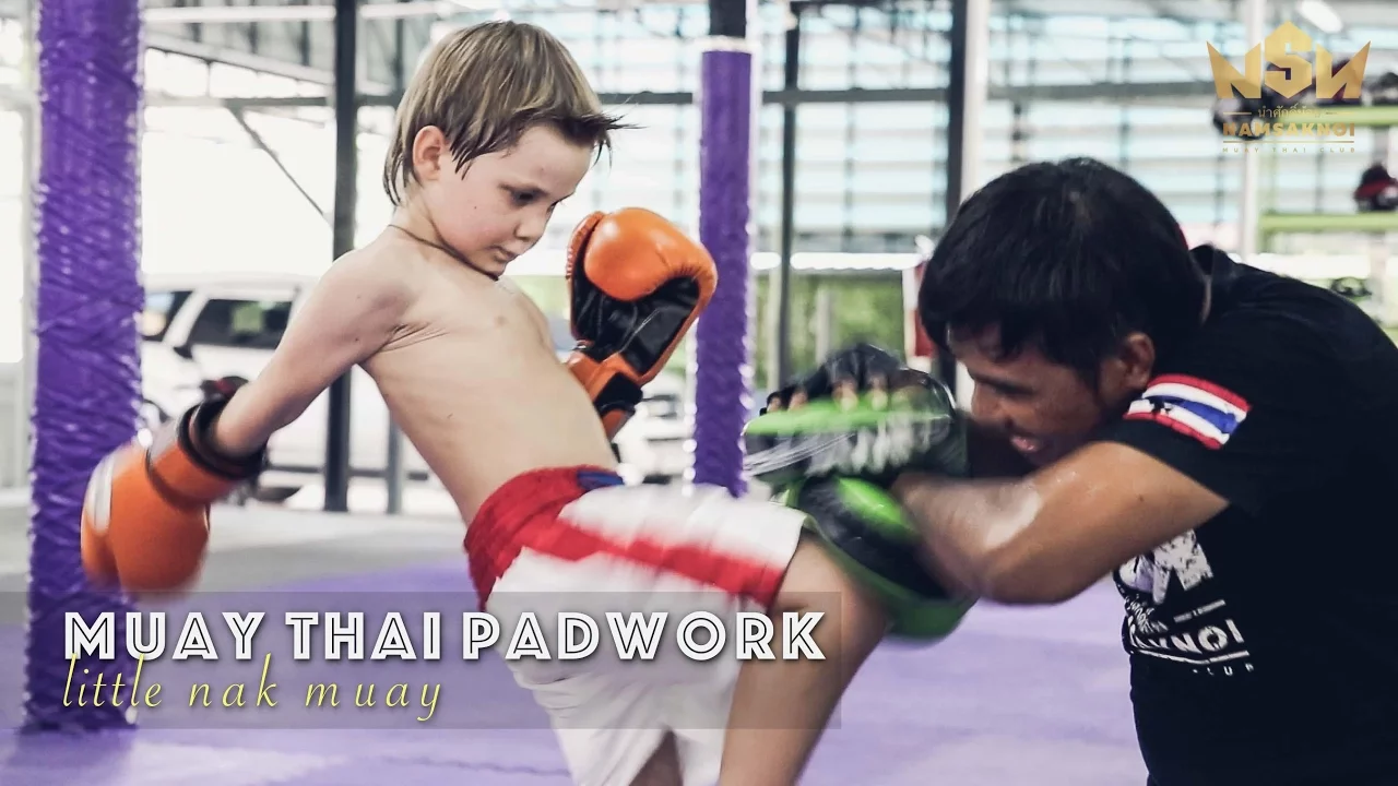 Muay Thai Padwork: Little Nak Muay | Namsaknoi Muay Thai