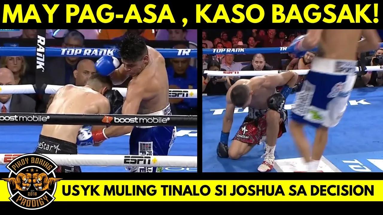 BREAKING: Navarrete pinabagsak ang palaban na si Baes! | Usyk tinalo nanaman si Joshua