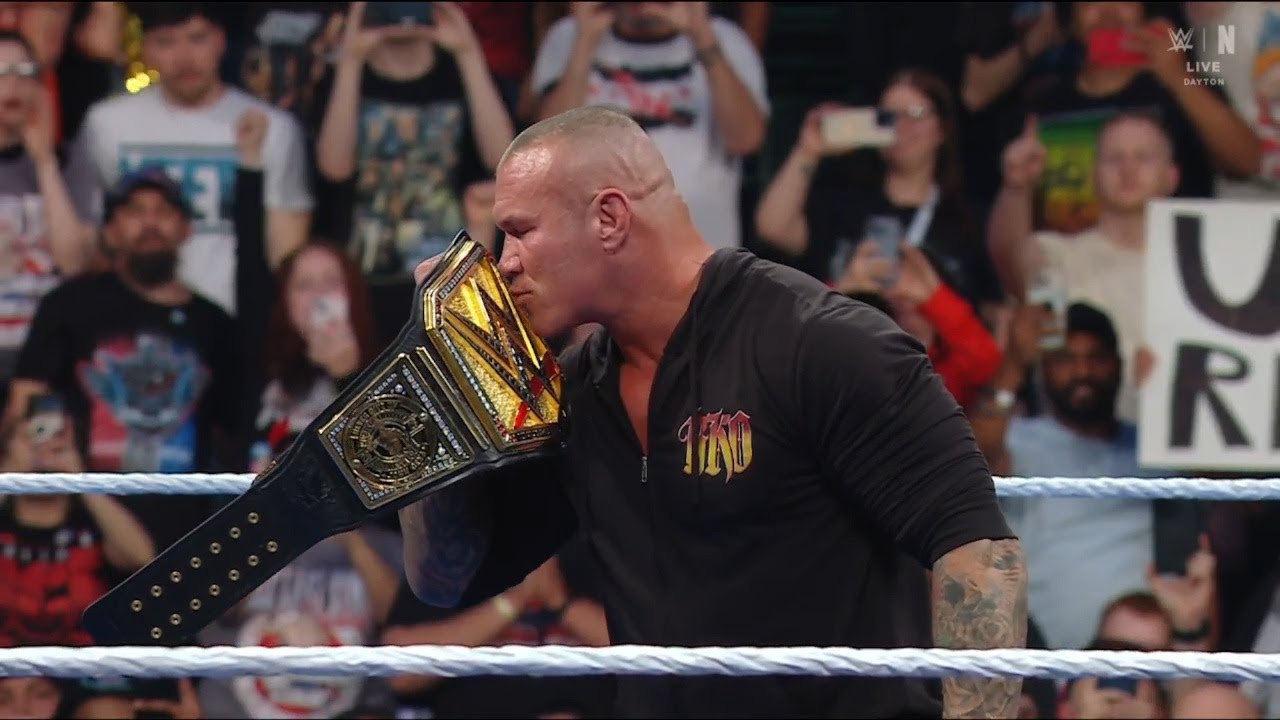 Randy Orton "captures" WWE Title - SmackDown 05/09/2025 background