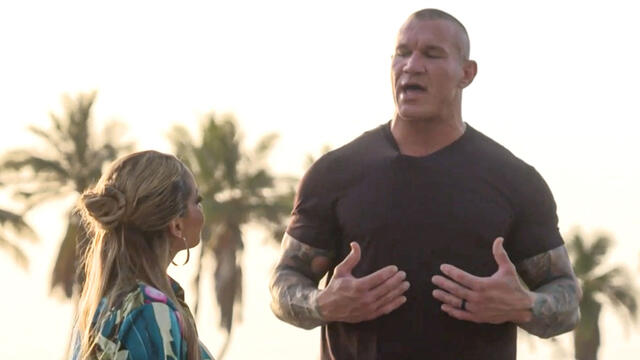 Randy Orton talks Gunther and the Triple H Era at the Red Sea backdrop