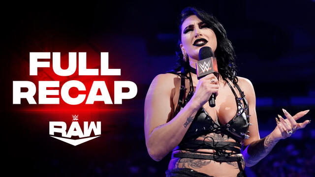 Full Raw highlights: July 15, 2024 background