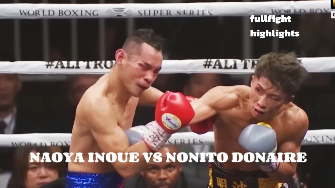 NAOYA INOUE (JAPAN) VS NONITO DONAIRE (PHILIPPINES).HINDI KINAYA NG PINOY ANG BILIS NG HAPON!