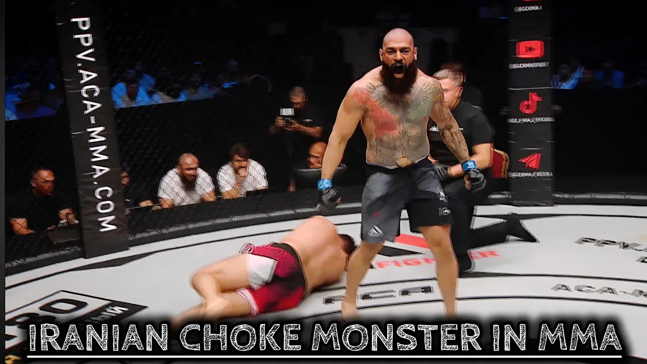 Iranian Choke Monster in MMA