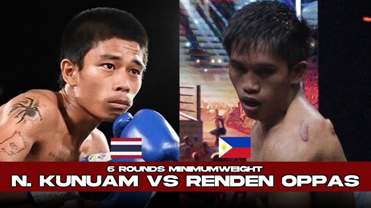 🇵🇭Renden Oppas vs 🇹🇭Naruebet Konuam - 6 Rounds Minimumweight Bout background