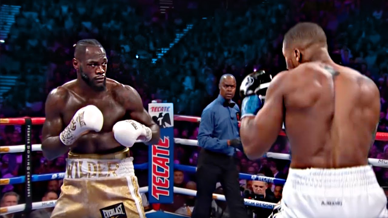 What It's REALLY Like to Fight Deontay Wilder background