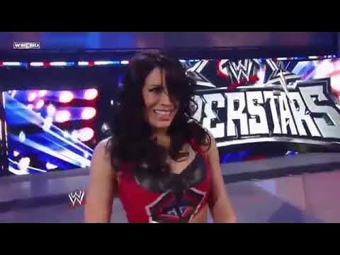 WWE Superstars: 2/3/2011 Melina vs Tamina