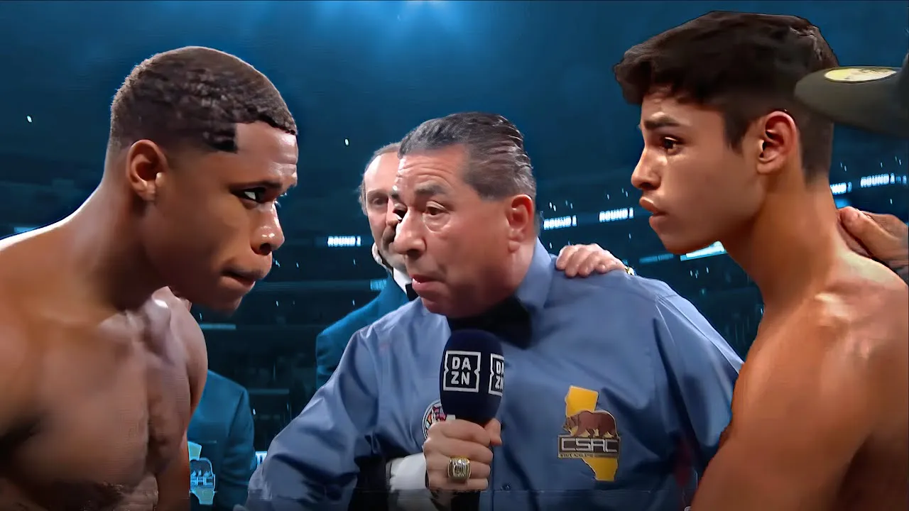 Devin Haney vs Ryan Garcia - THE EYES DON'T LIE background