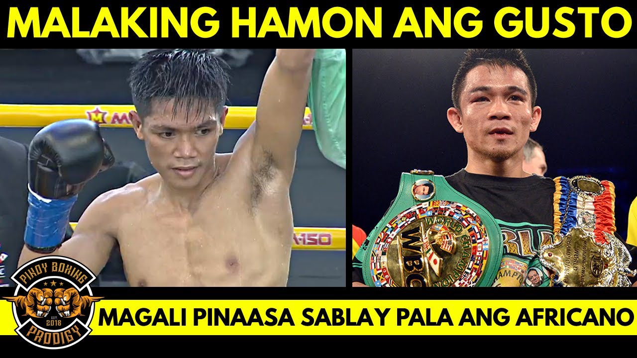 Rungvisai gusto labanan nila Lerasan, matindi! | Magali pinaasa ng South African Promoter background
