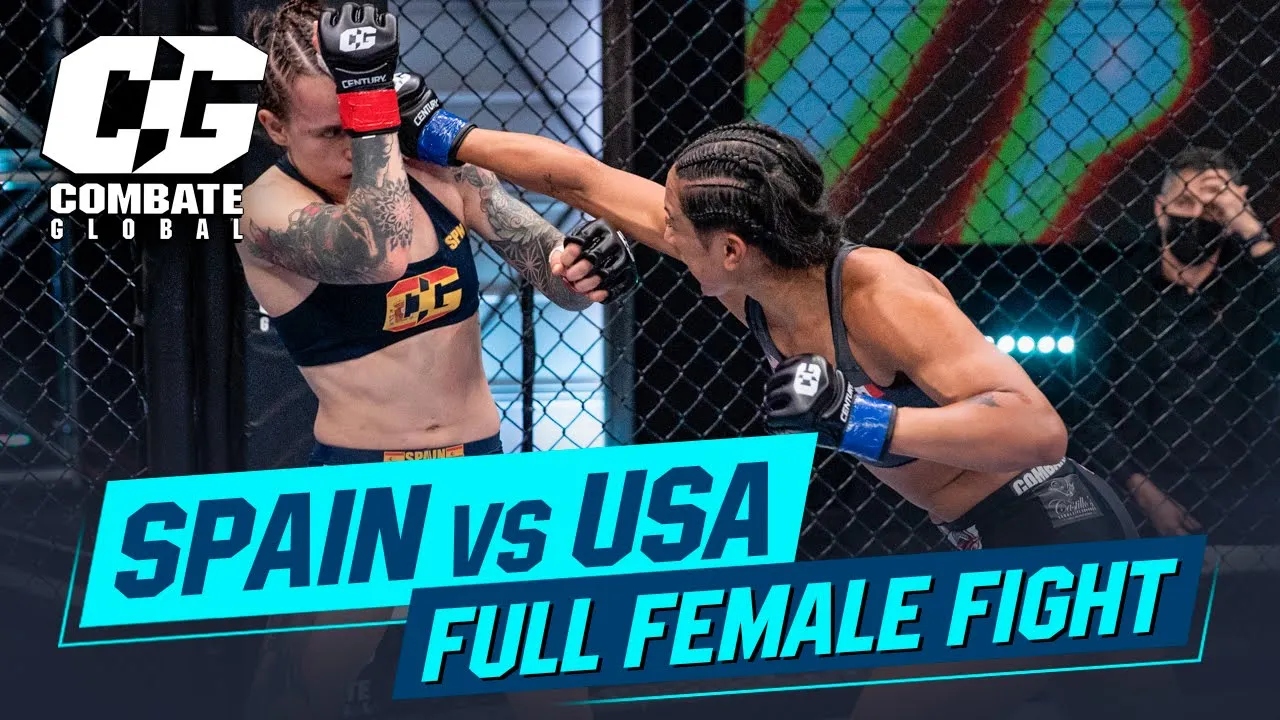 SPAIN vs USA - Powerful female battle!