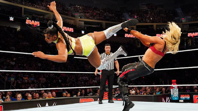 Bianca Belair & Jade Cargill vs. Shayna Baszler & Zoey Stark – Title Match: Raw, June 3, 2024