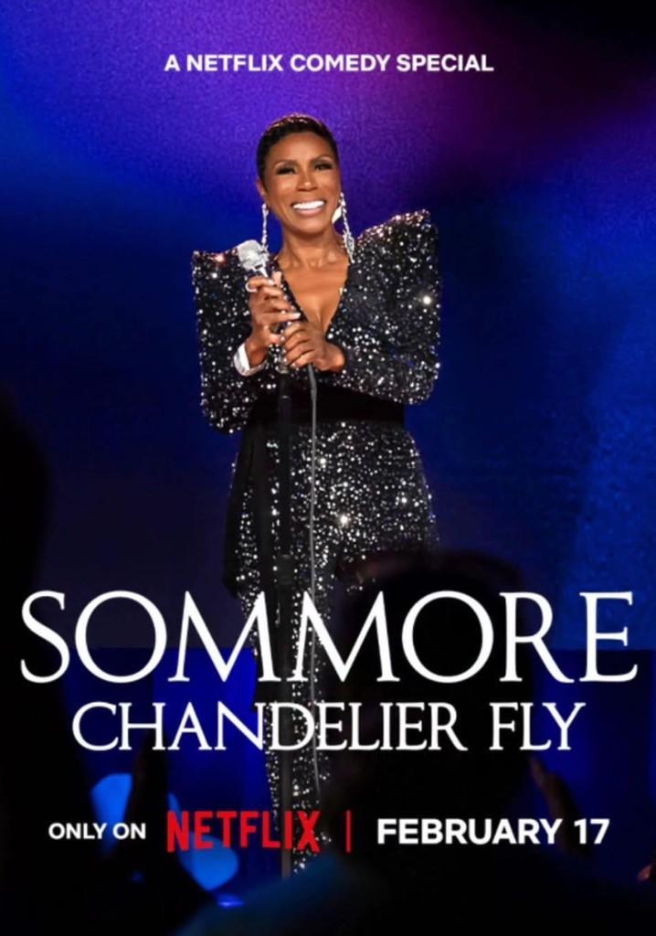 Sommore 'Chandelier Fly' backdrop