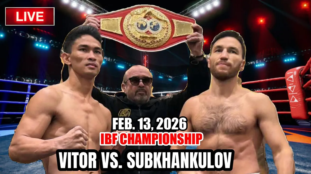 VITOR VS SUBKHANKULOV FEB 13 2026 | BAGSAK SA PINOY DIRETSO TULOG!