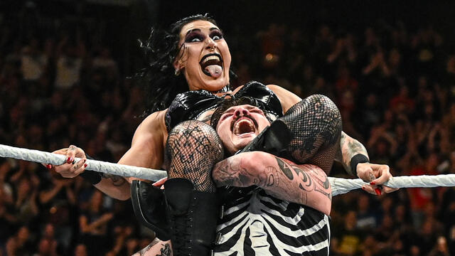 Rhea Ripley destroys "Dirty" Dominik Mysterio: WWE Bash in Berlin 2024 highlights backdrop