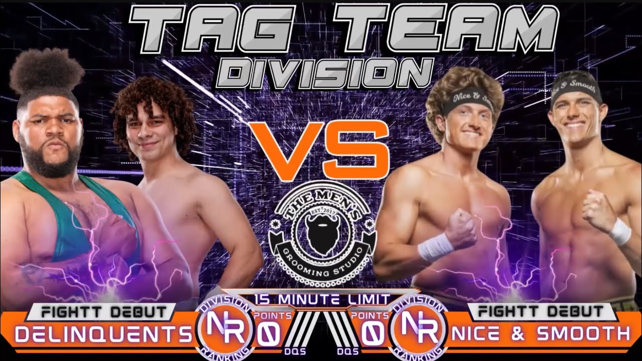 Nice & Smooth vs The Delinquents | Enter The FIGHTT Round 3 | Preliminary Bout background