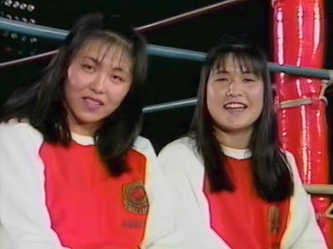 全日本女子プロレス JBエンジェルス 全米サーキットへJUMP UP!! background