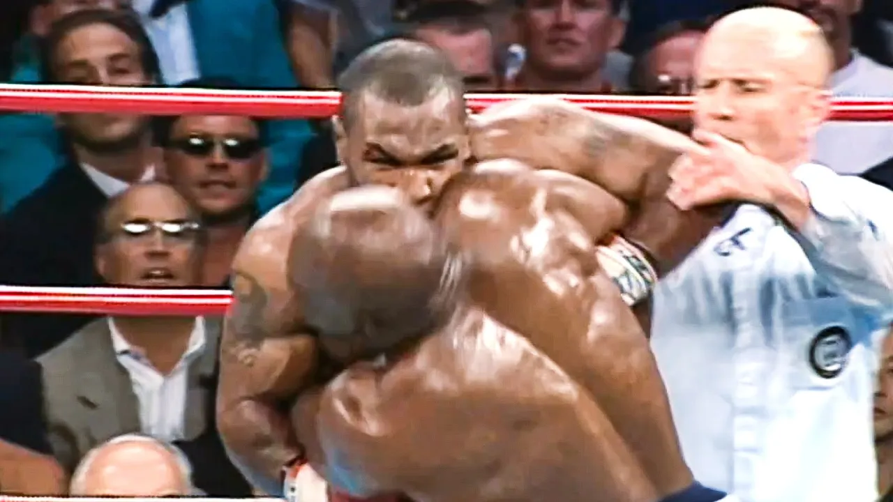 THE BITE FIGHT! Mike Tyson (USA) vs Evander Holyfield (USA) 2 | Boxing Highlights HD