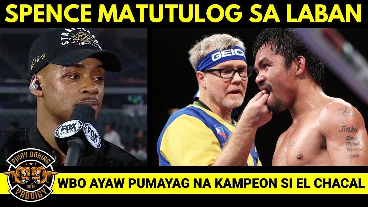Roach: Tulog yan si Spence kay Pacquiao | Problema WBO ayaw kilalanin si Rigondeaux background